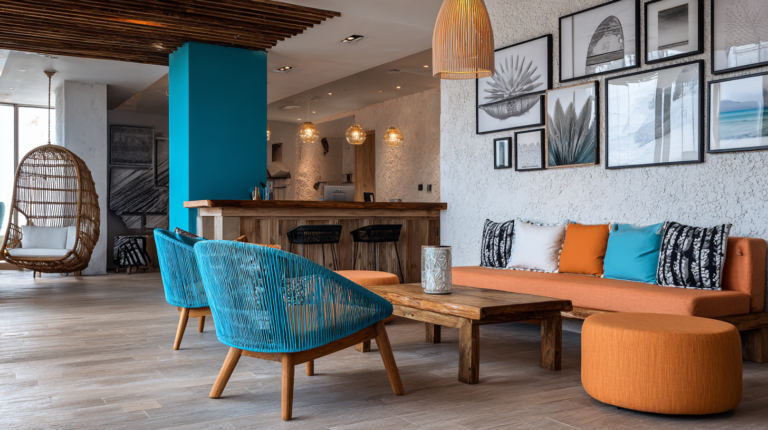 Reforma de hotel con interiorismo hotelero elegante y estratégico