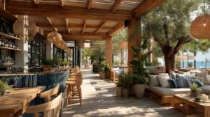Diseño hotelero de habitación con interiorismo funcional y duradero