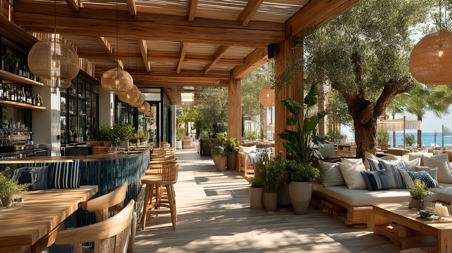 Diseño hotelero de habitación con interiorismo funcional y duradero